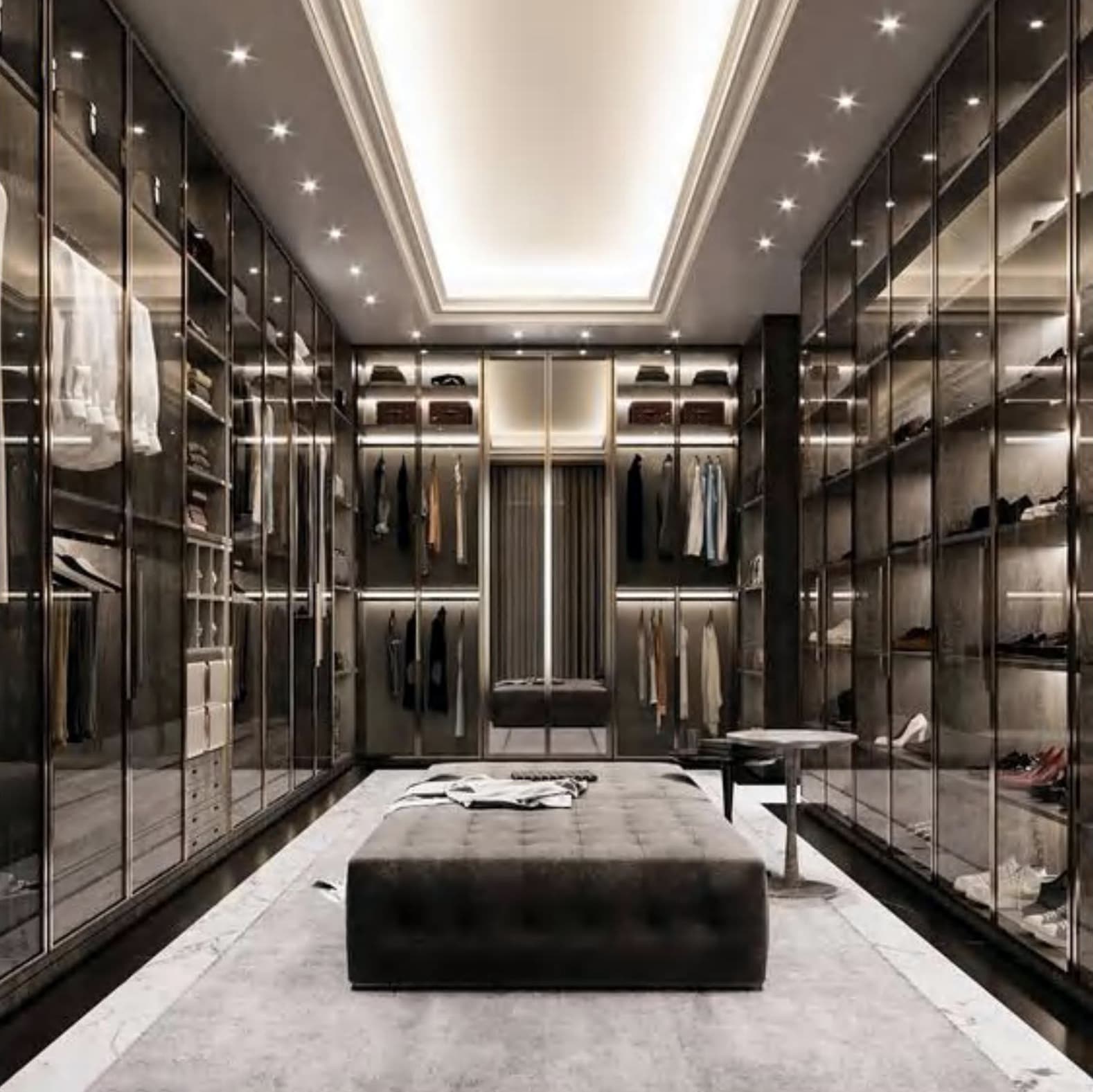 Modern wardrobe walkin closet
