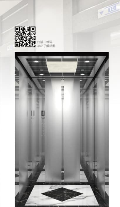 CAR-2021-003 passenger elevator cabin
