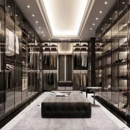 Modern wardrobe walkin closet related image 1