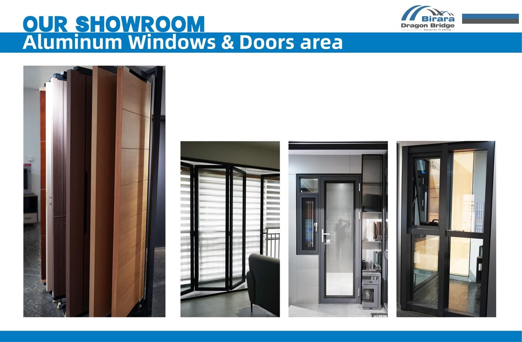 Birara aluminum windows and doors photographs from the 2026 company profile