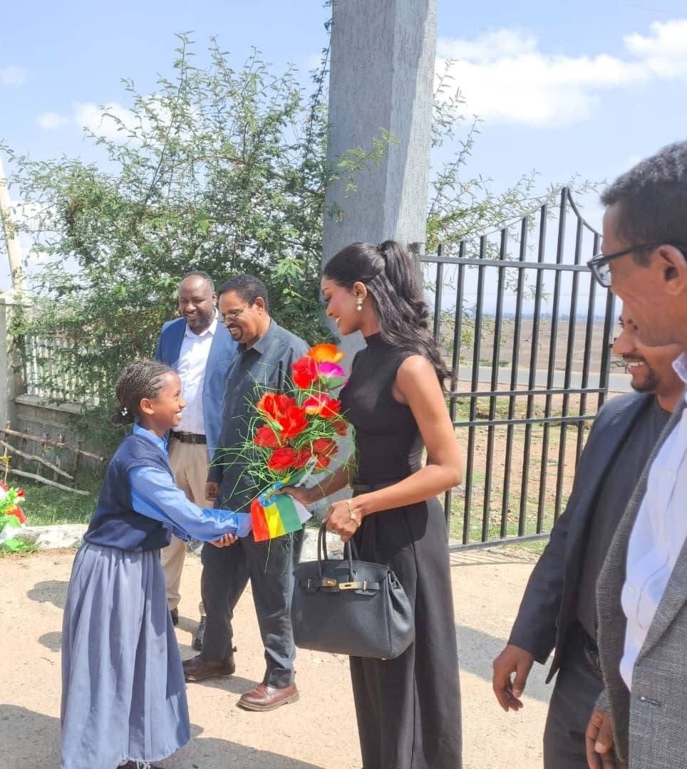 Birara leadership welcomed during a local institutional visit in Ethiopia